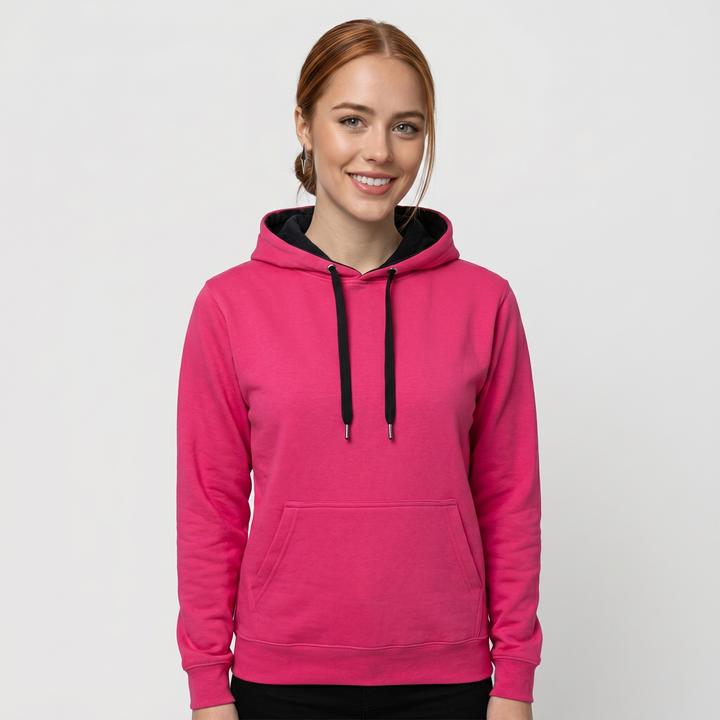 Bleu foncé, Rose vif