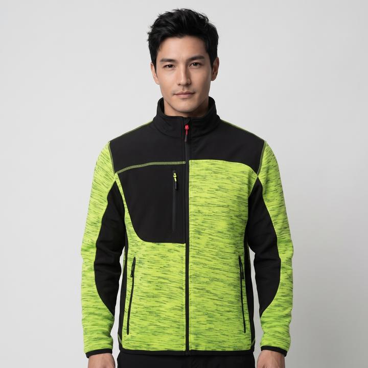 Jaune fluo, Jaune néon, Noir