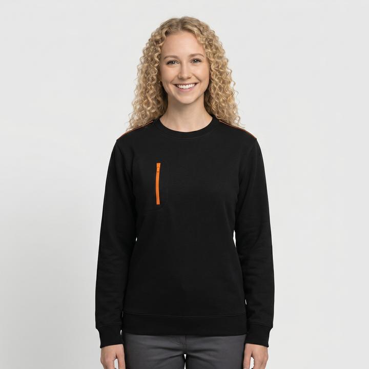 Black/Orange