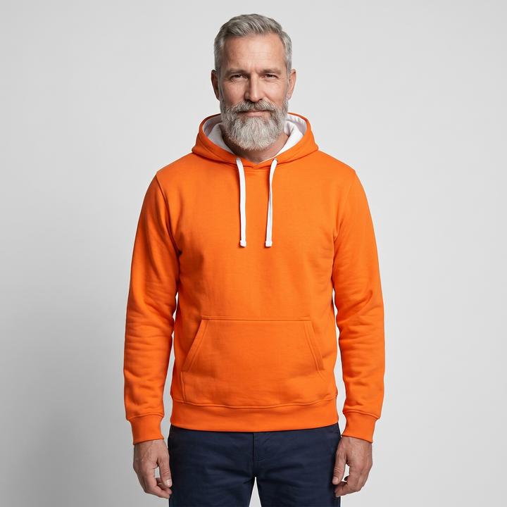 Orange, White