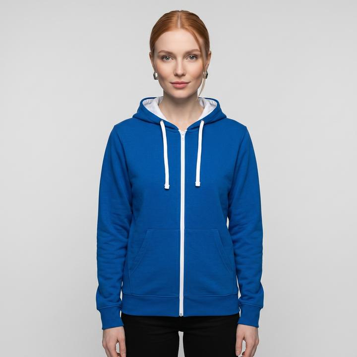 Blanc, bleu royal léger
