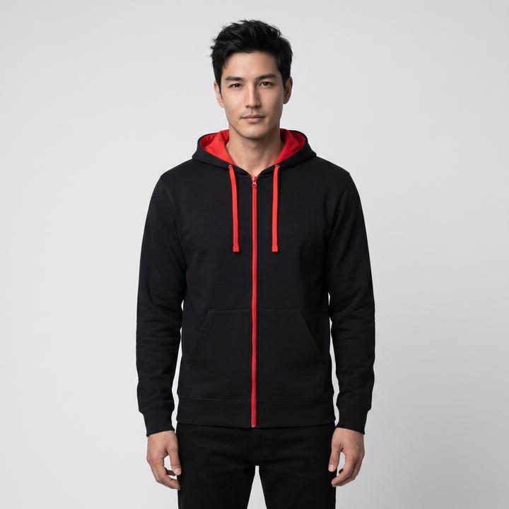 Black Red, Oxford Grey