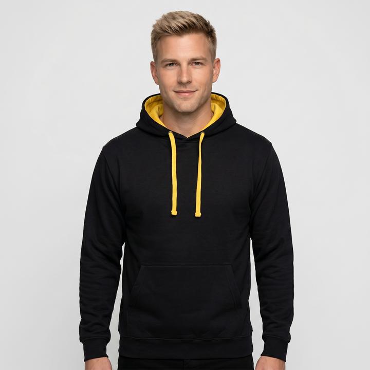 Noir poix/jaune soleil