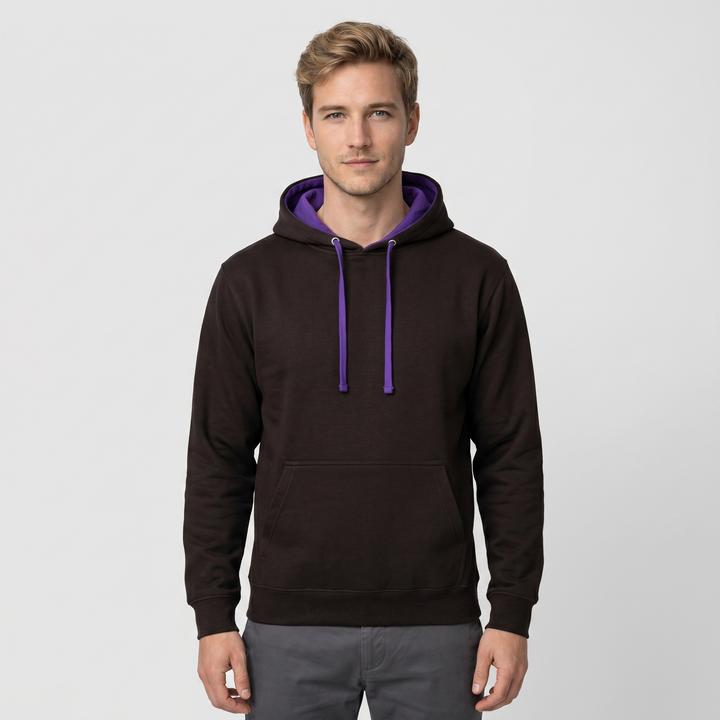 Pechschwarz/Violett