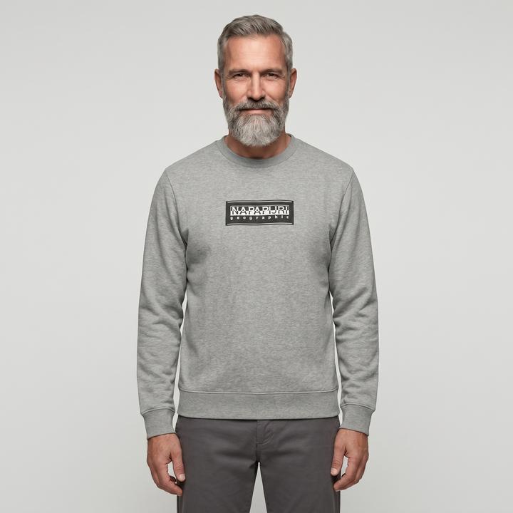 Medium Grey Melange, medium grey mottled