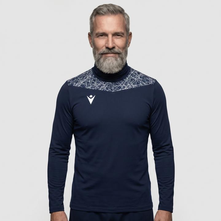Navy Blue, White
