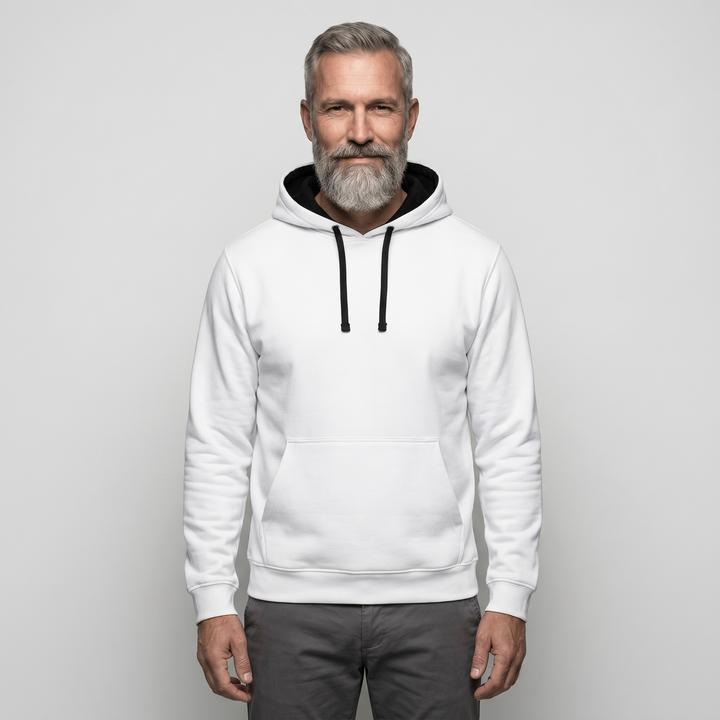 Blanc, Bleu marine foncé