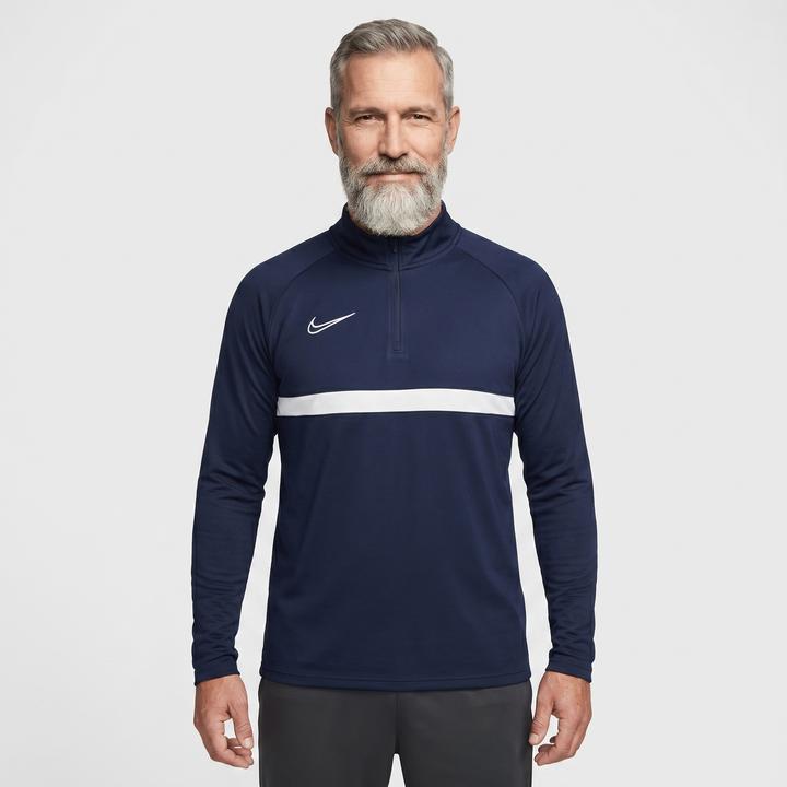 Dunkles Marineblau, Weiss