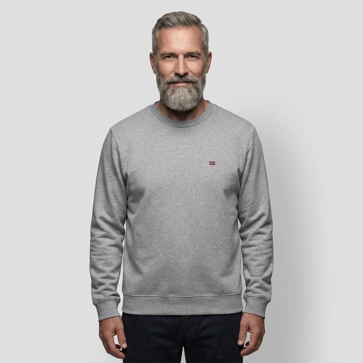 gris moyen chiné, Gris moyen Mélange Gris foncé