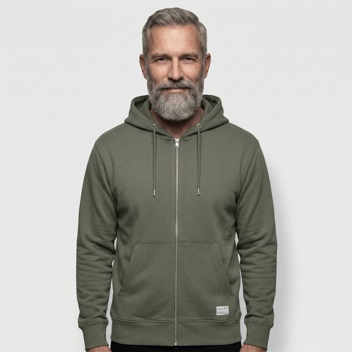 Dusty olive, Schwarz