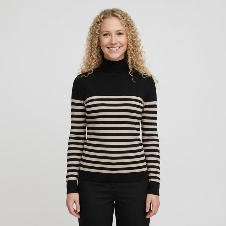 Black, Feather Gray, Stripe