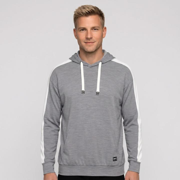 cashmere grey melange, fresh white