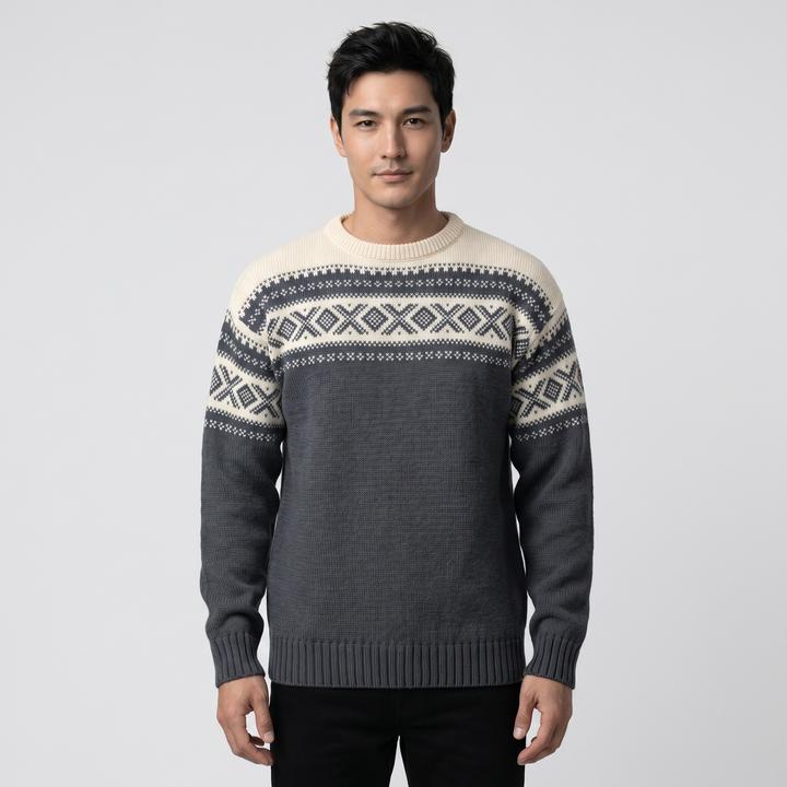 Grau, Steel / Off White