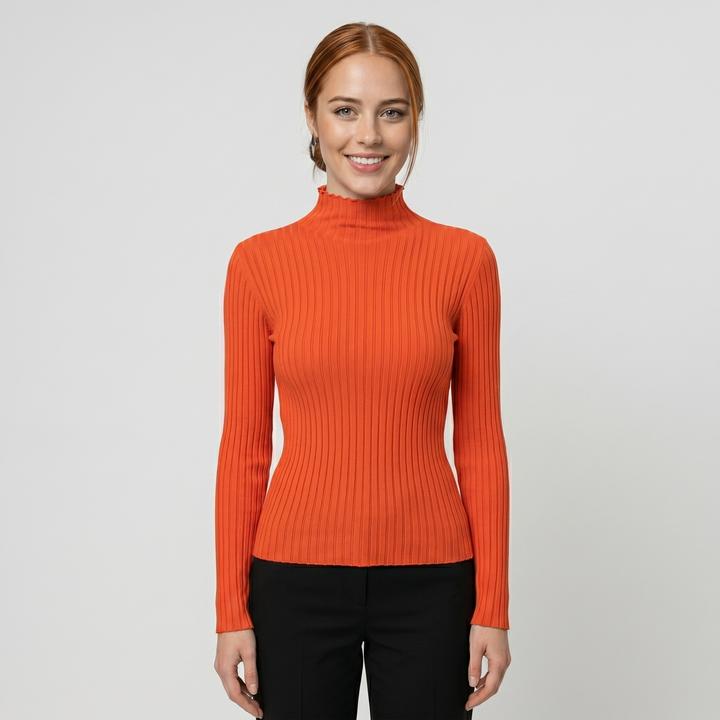winter earth red rib
