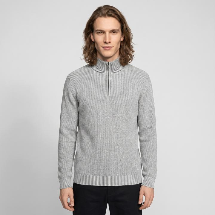 Offwhite Navy Mouline