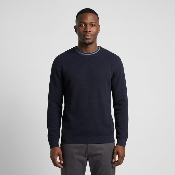 1047570-13160 Tricoté Navy Melange, Navy Melange tricoté