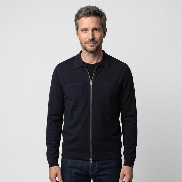 Dark Navy Melange