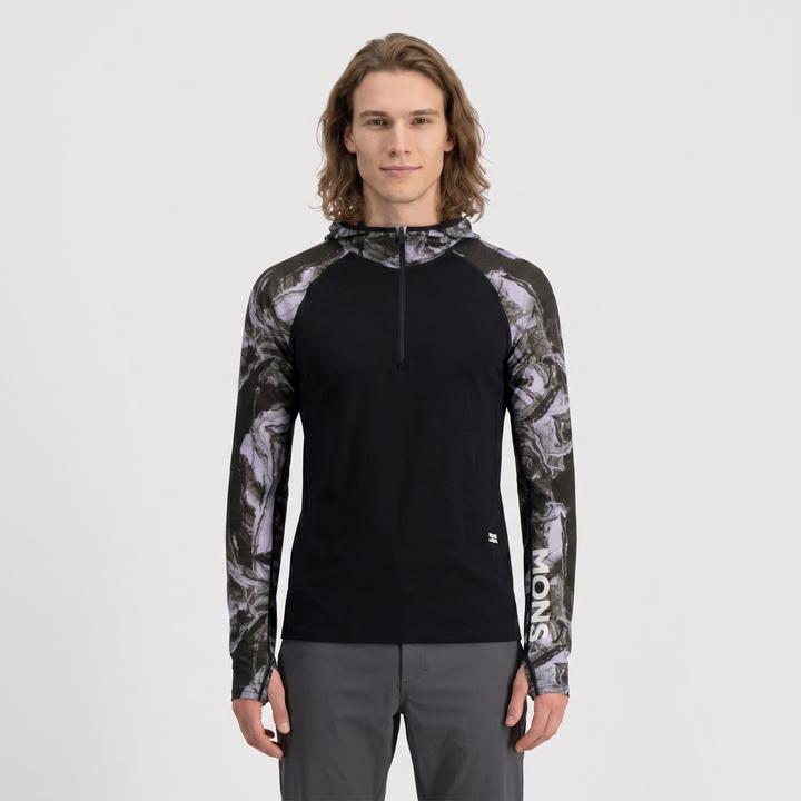 Rock Camo / Black, Schwarz