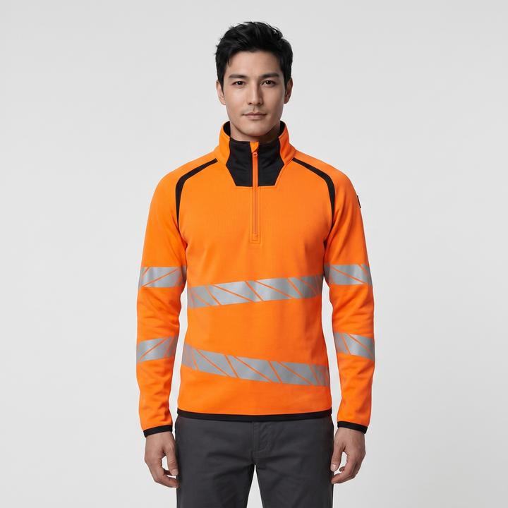 Bleu marine foncé, Hi Vis Orange
