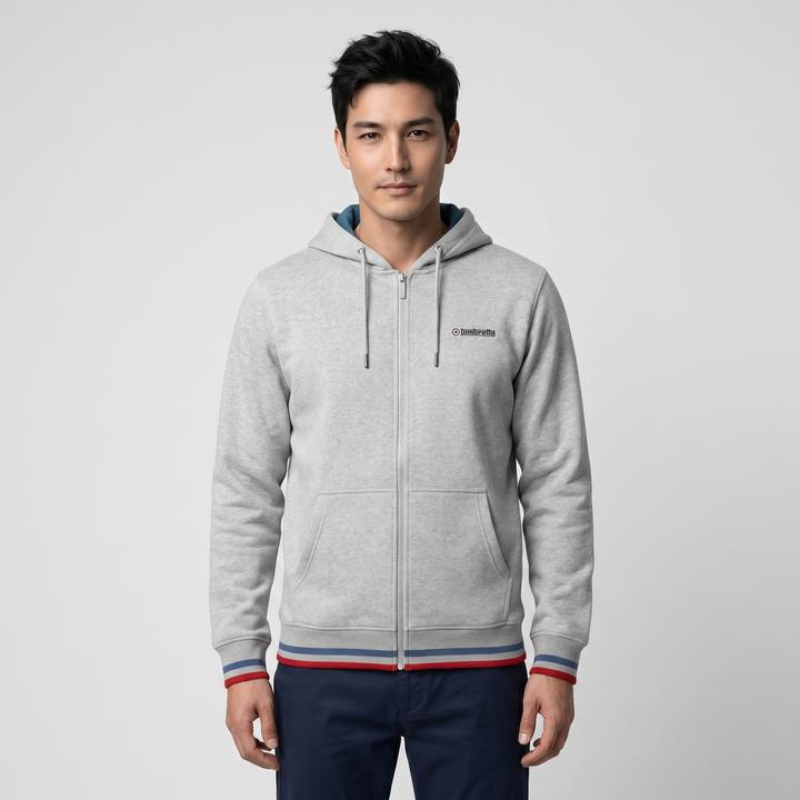 Bleu foncé, Gris, Rouge